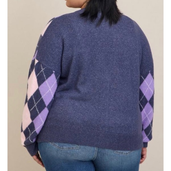 🆕 Vegan Cashmere V-neck Cardigan Sweater 1 1X 14 16 NWT Torrid New! - Picture 4 of 6